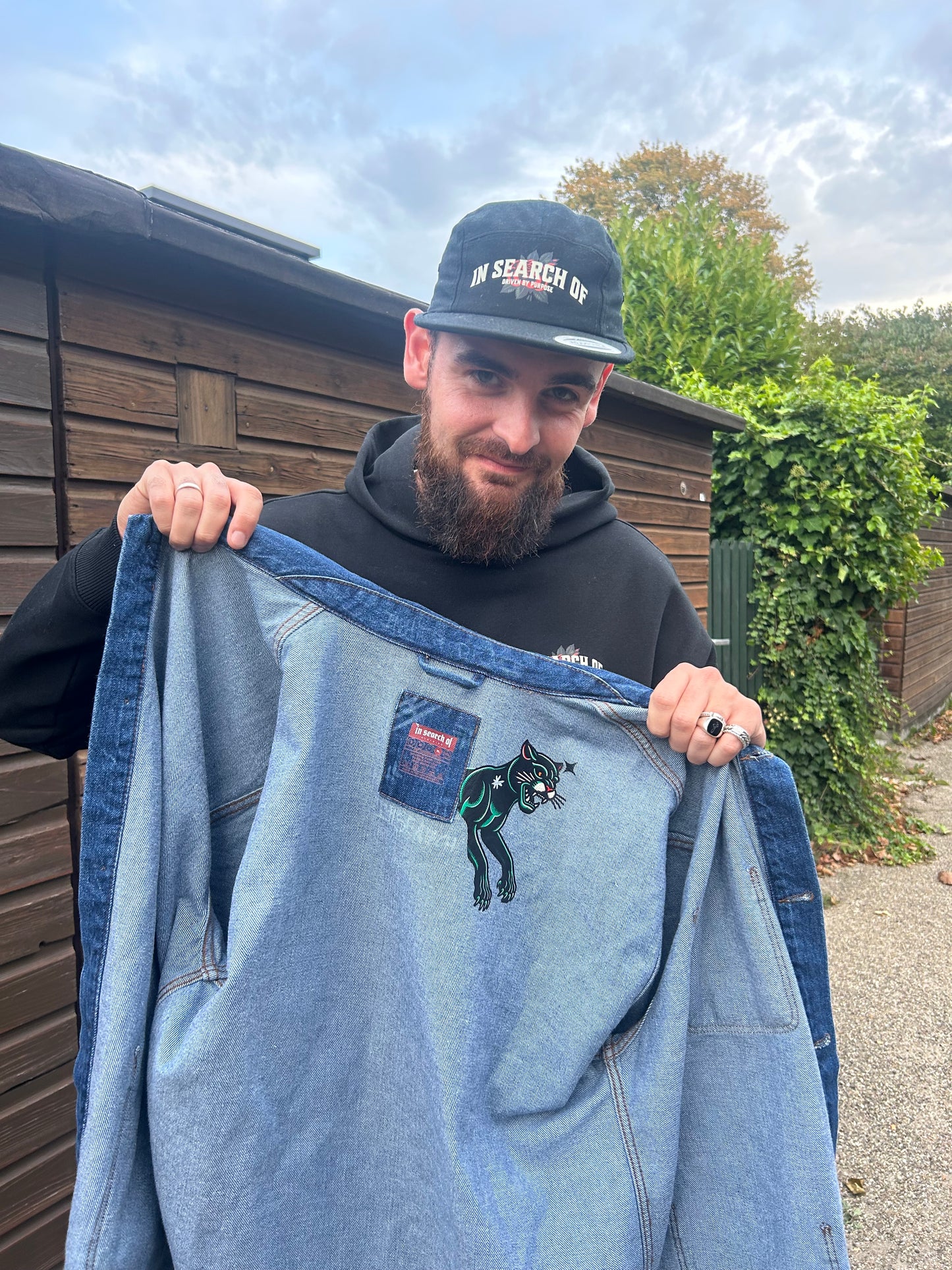 Special Edition Anniversary Denim Jacket – “No Rest for the Driven”