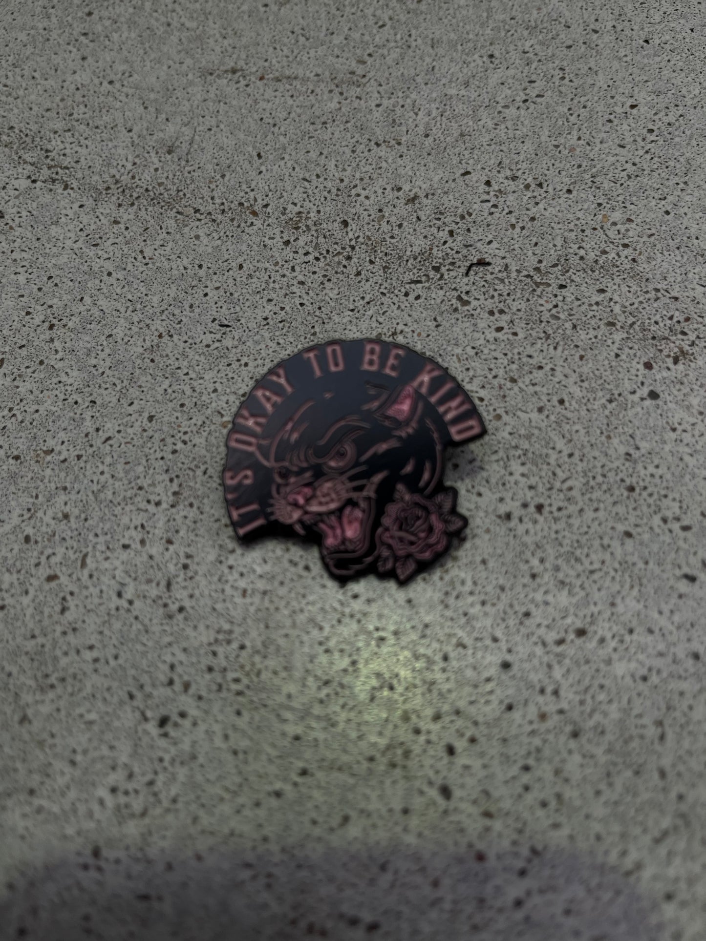 It's okay to be kind Enamel Pin