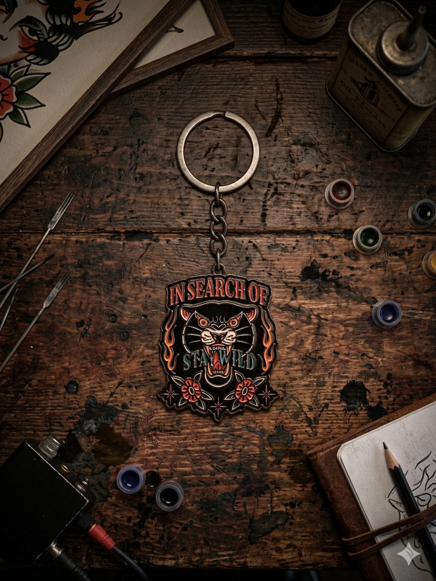 IN SEARCH OF – “Stay Wild” Keychain