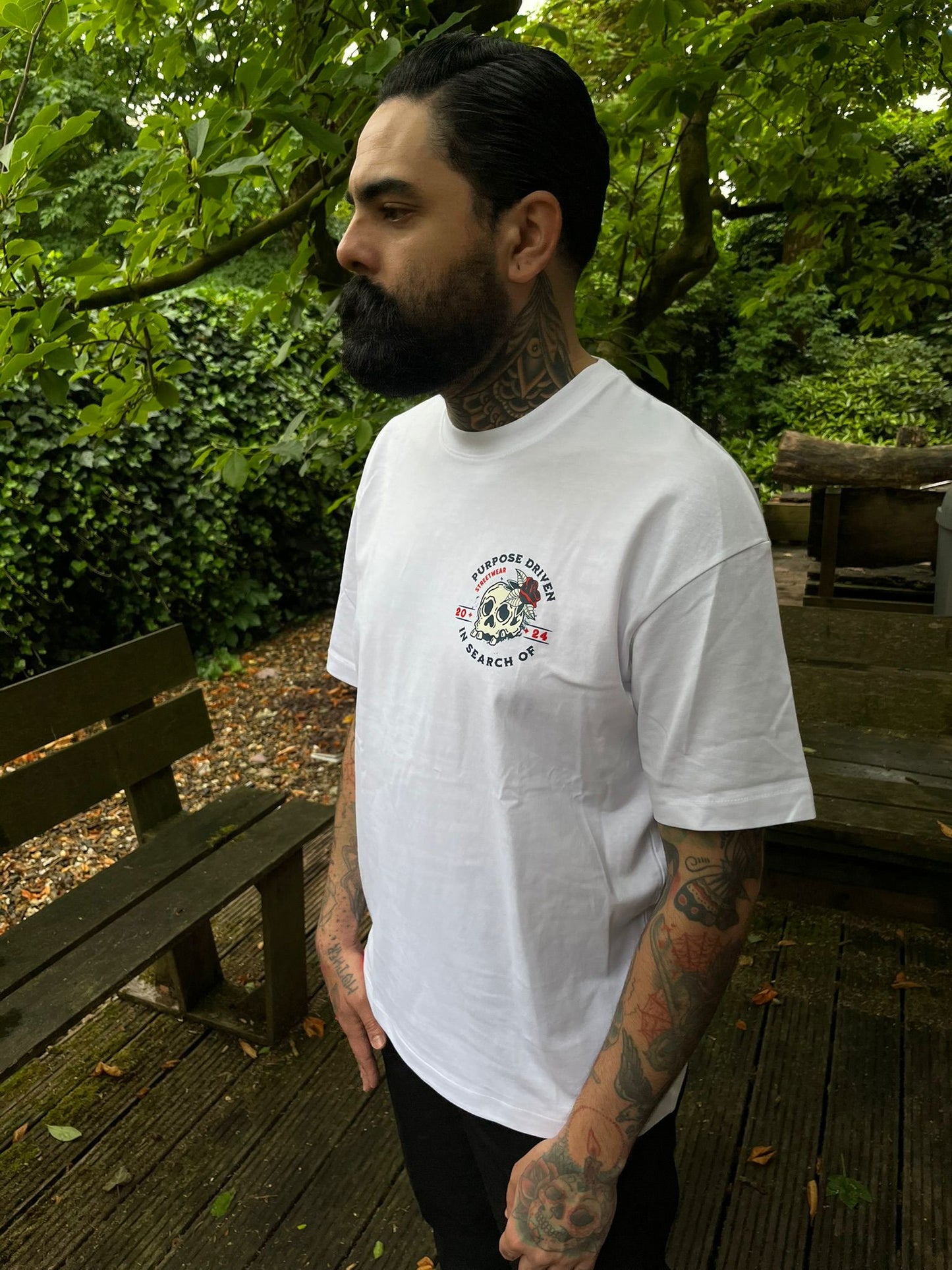 Roam Free Tee – White