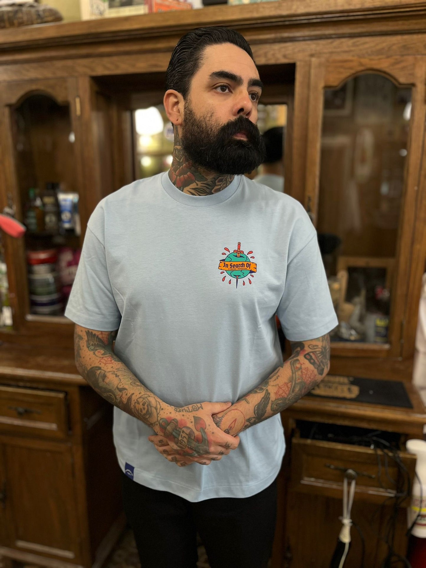 Better Tomorrow Tee – Light Blue
