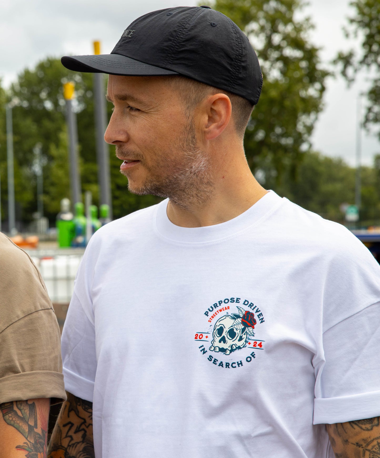 Roam Free Tee – White