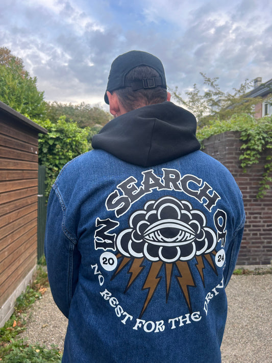 Special Edition Anniversary Denim Jacket – “No Rest for the Driven”