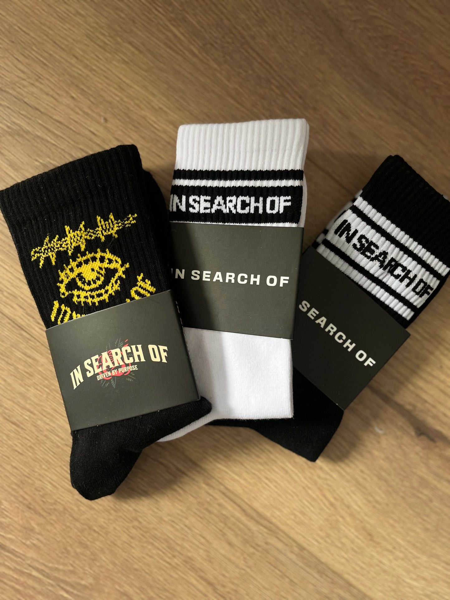 Crew Socks 3-Pack — Save €6 | Dutch Streetwear | In Search Of 