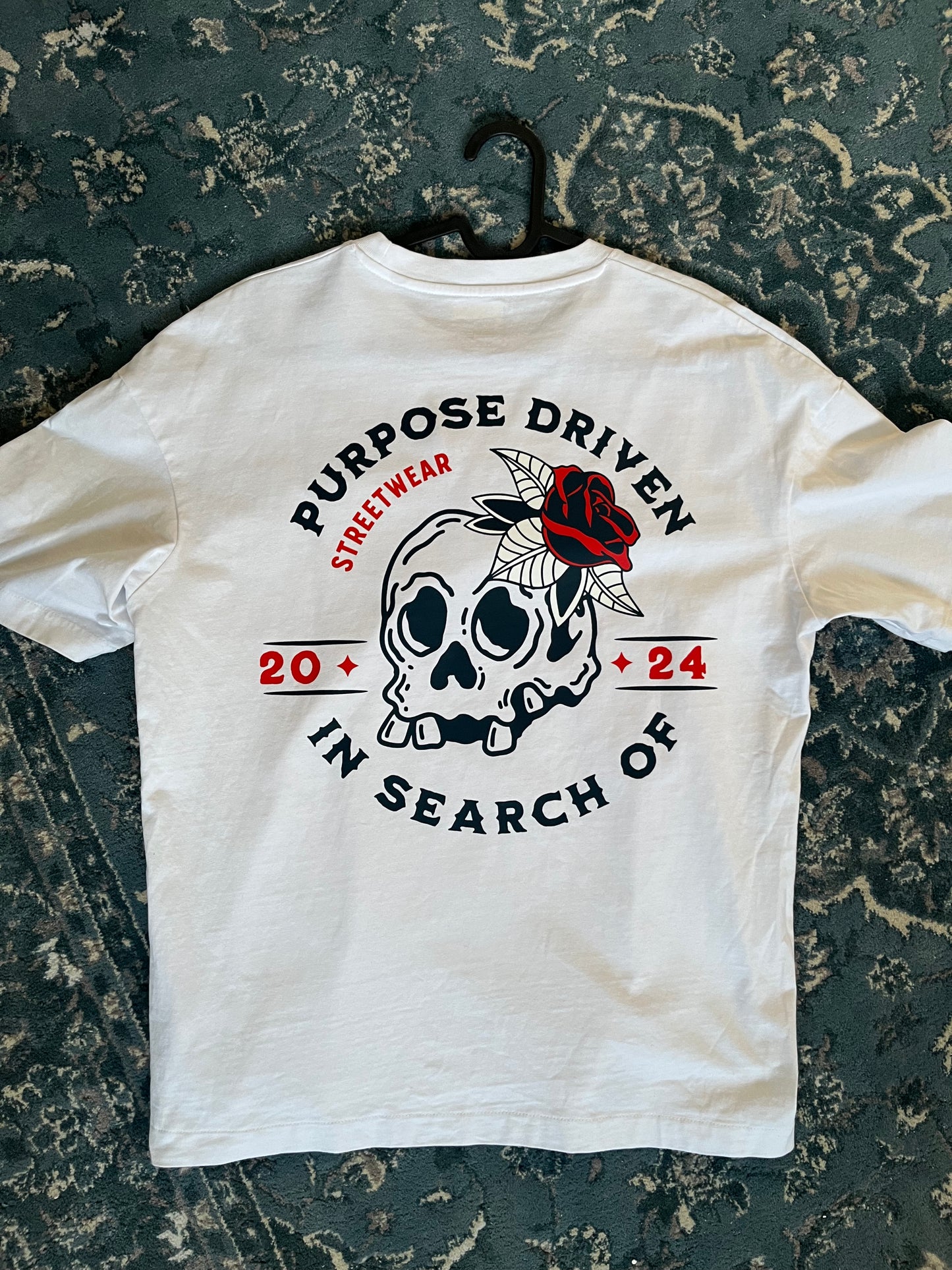 Roam Free Tee — Premium White Streetwear T-Shirt | In Search Of