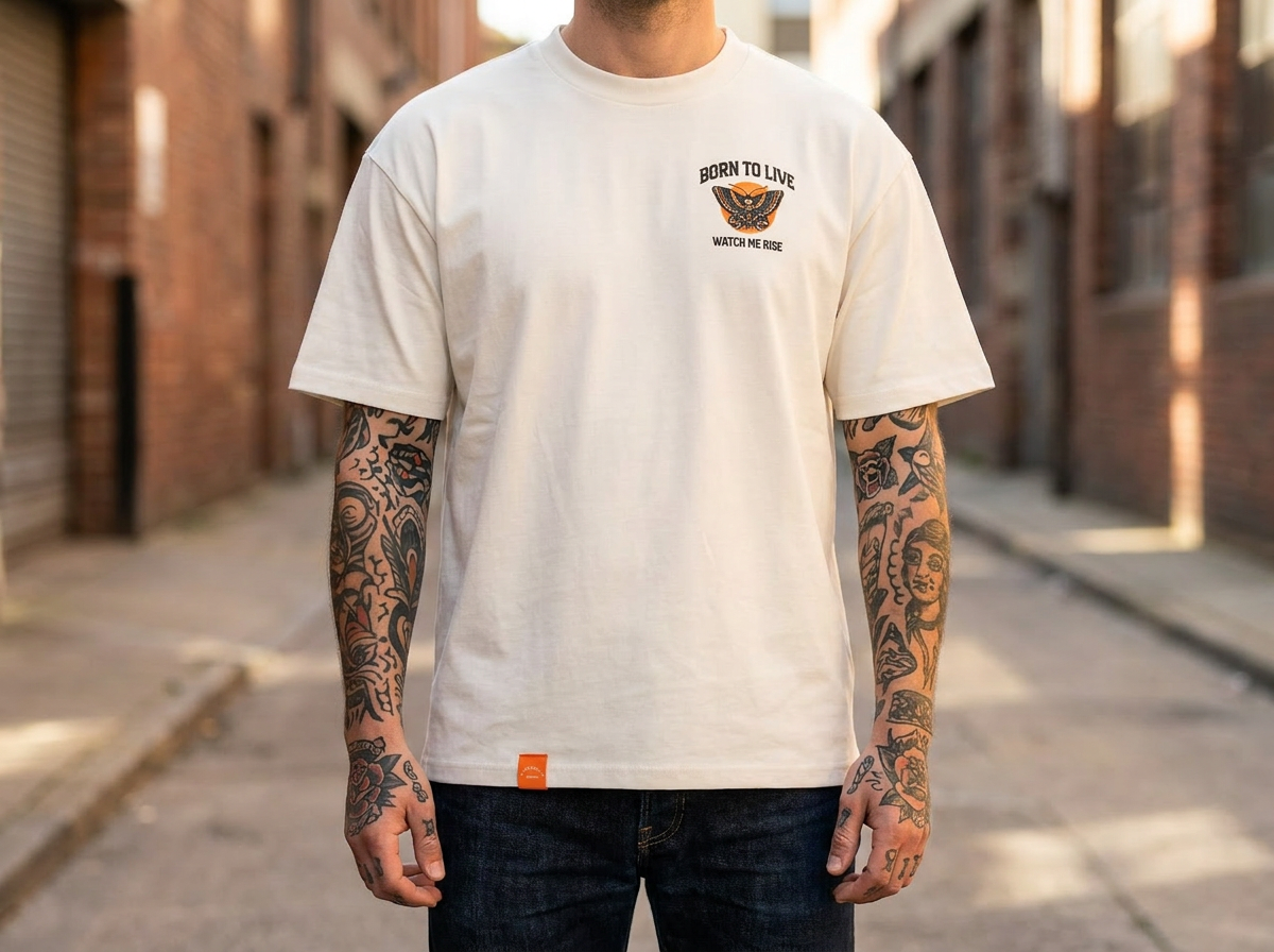 Born To Live / Watch Me Rise Tee