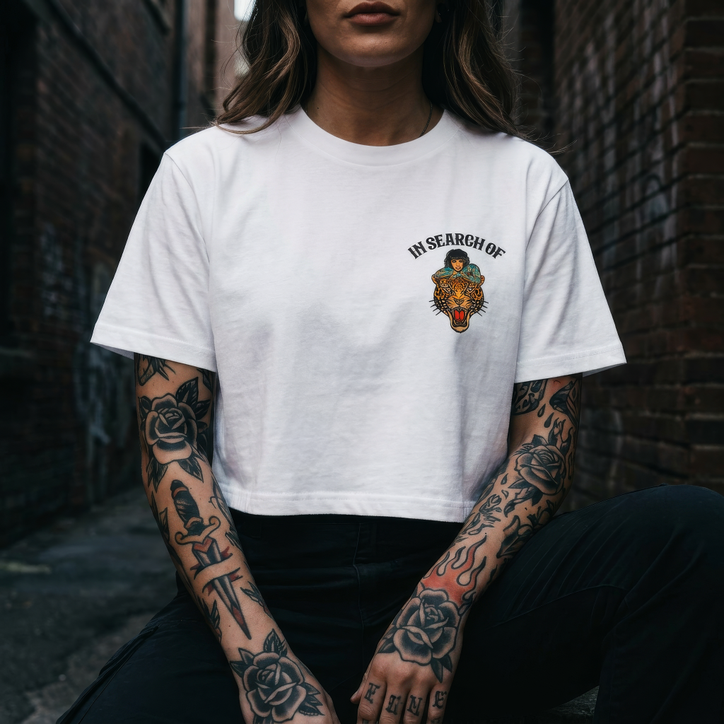 Rise Above crop-top