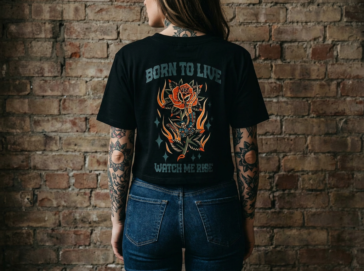 Watch Me Rise Croptop