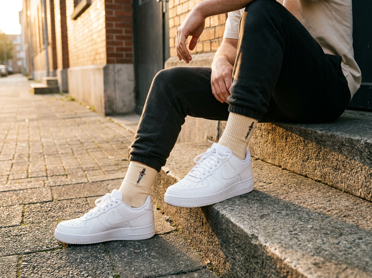 Dagger Crew Socks