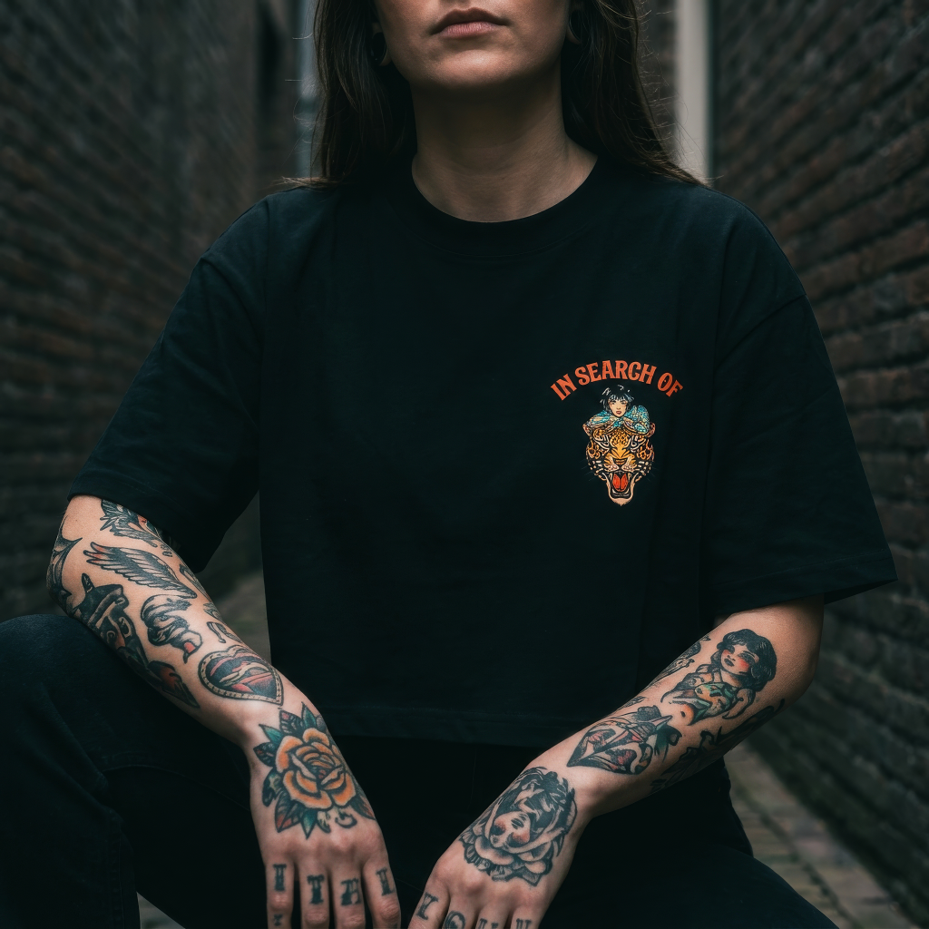 Rise Above crop-top