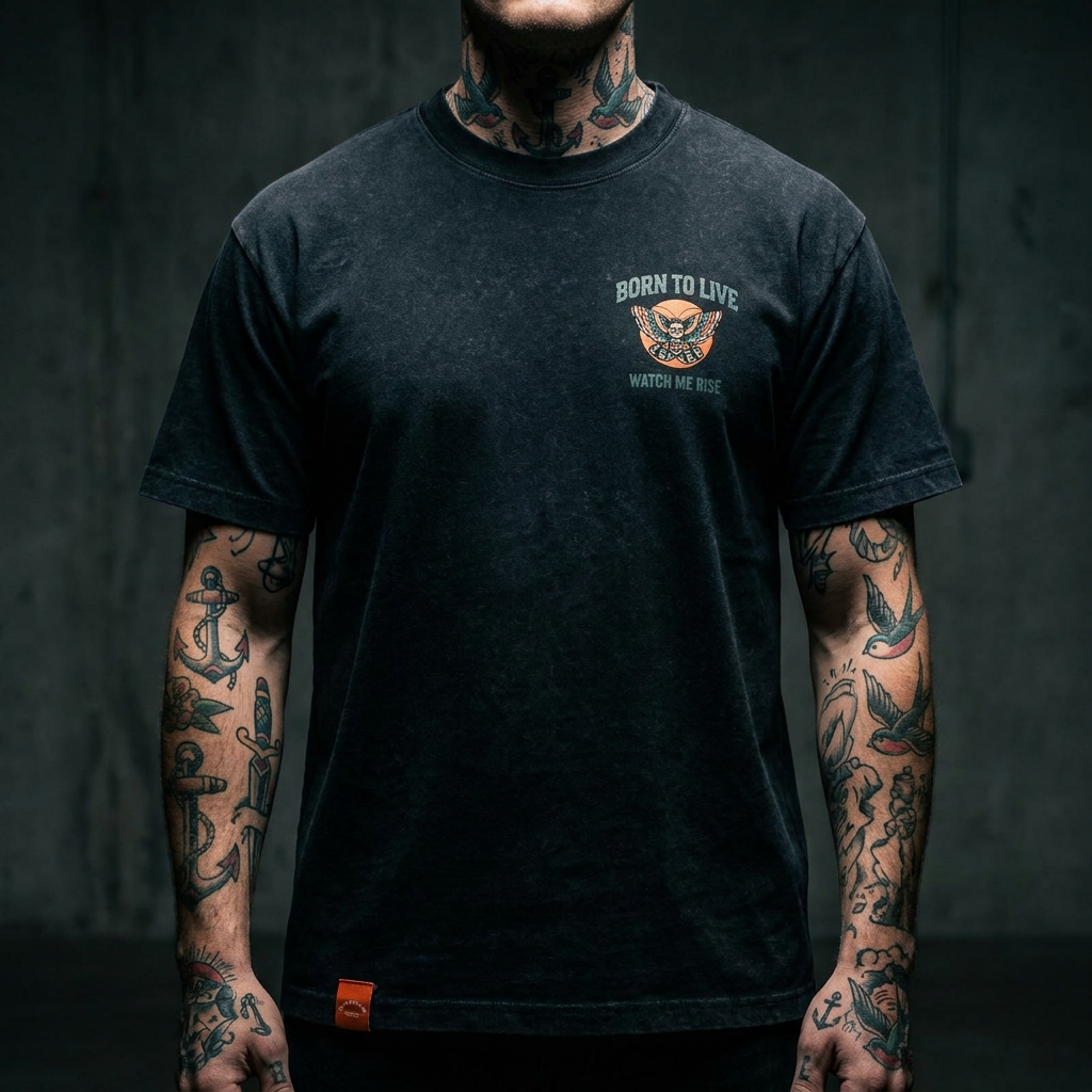 Born To Live / Watch Me Rise Tee