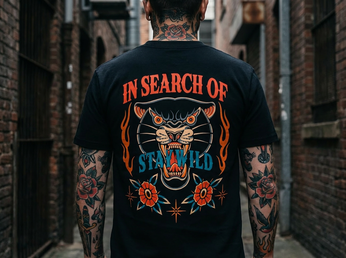 Stay Wild Panther Tee